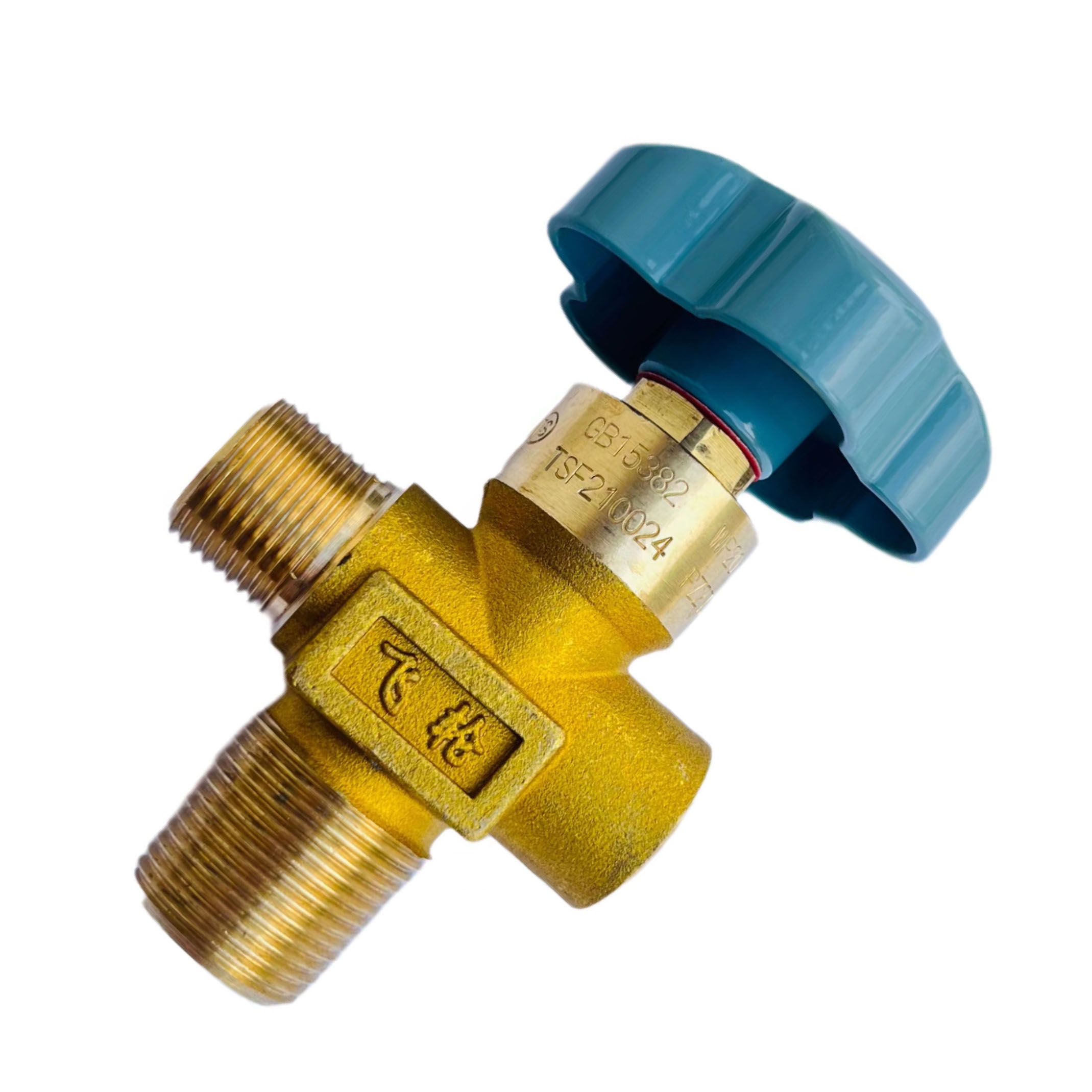 Válvula de presión residual del cilindro de oxígeno BYF-3 para función de retención de presión