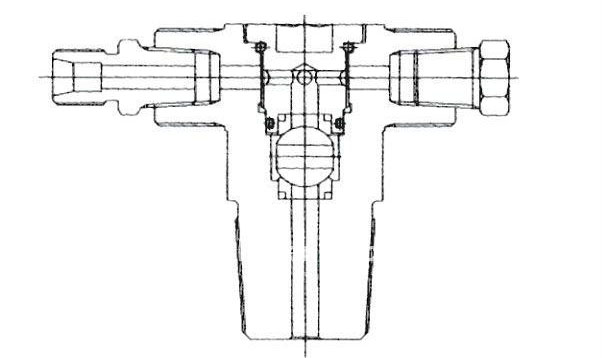 Válvula de cilindro de tanque de gas QF-T1S para vehículos a gas natural